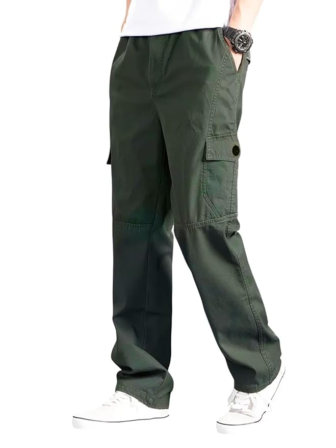 Cargo for Men || Cotton Cargo Pant || Drawstring Waist Pant